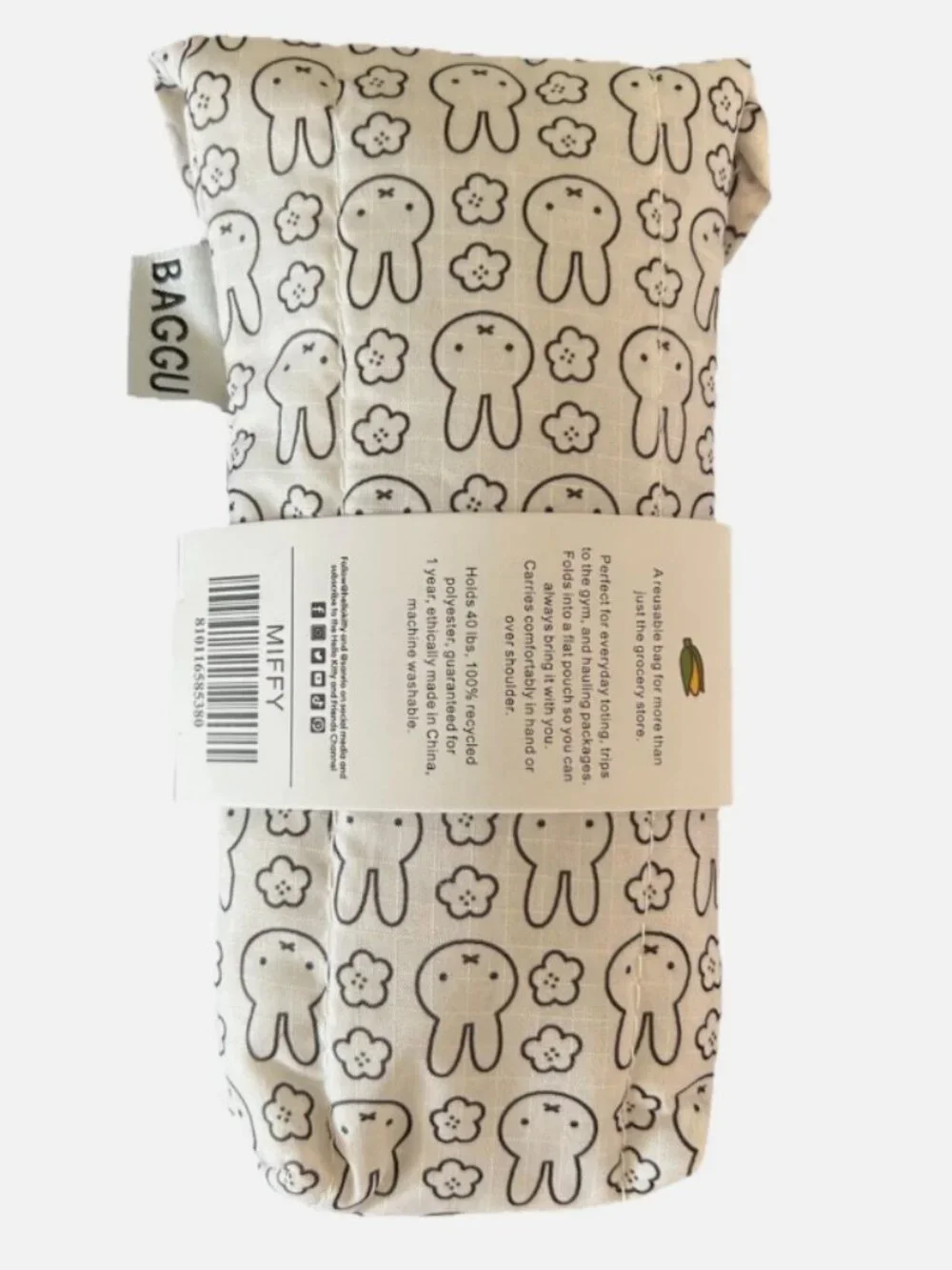 New Miffy Black White Glasses Case Sleeve Sunglasses Storage Soft Protector